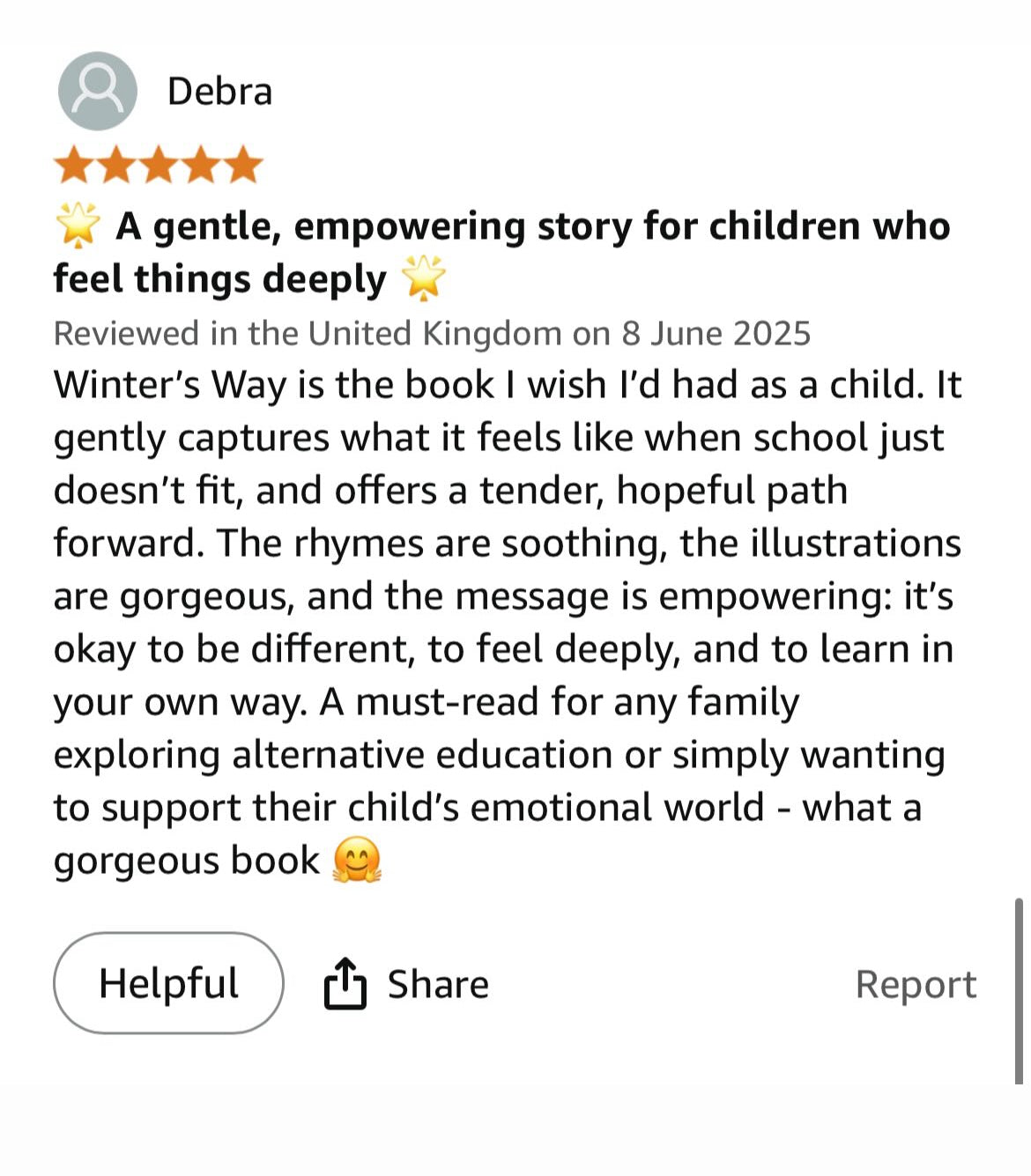 Winters Way paperback book