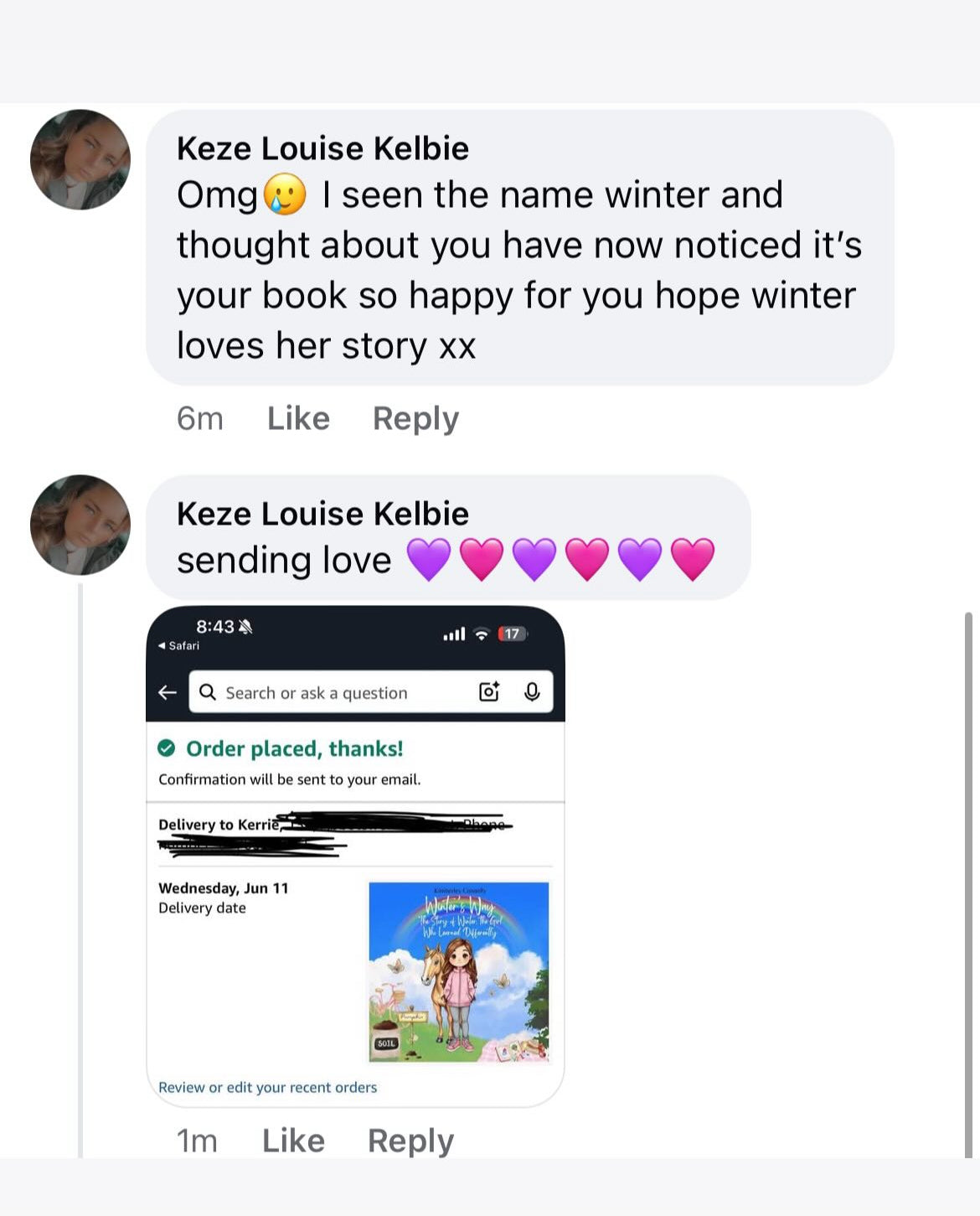 Winters Way paperback book