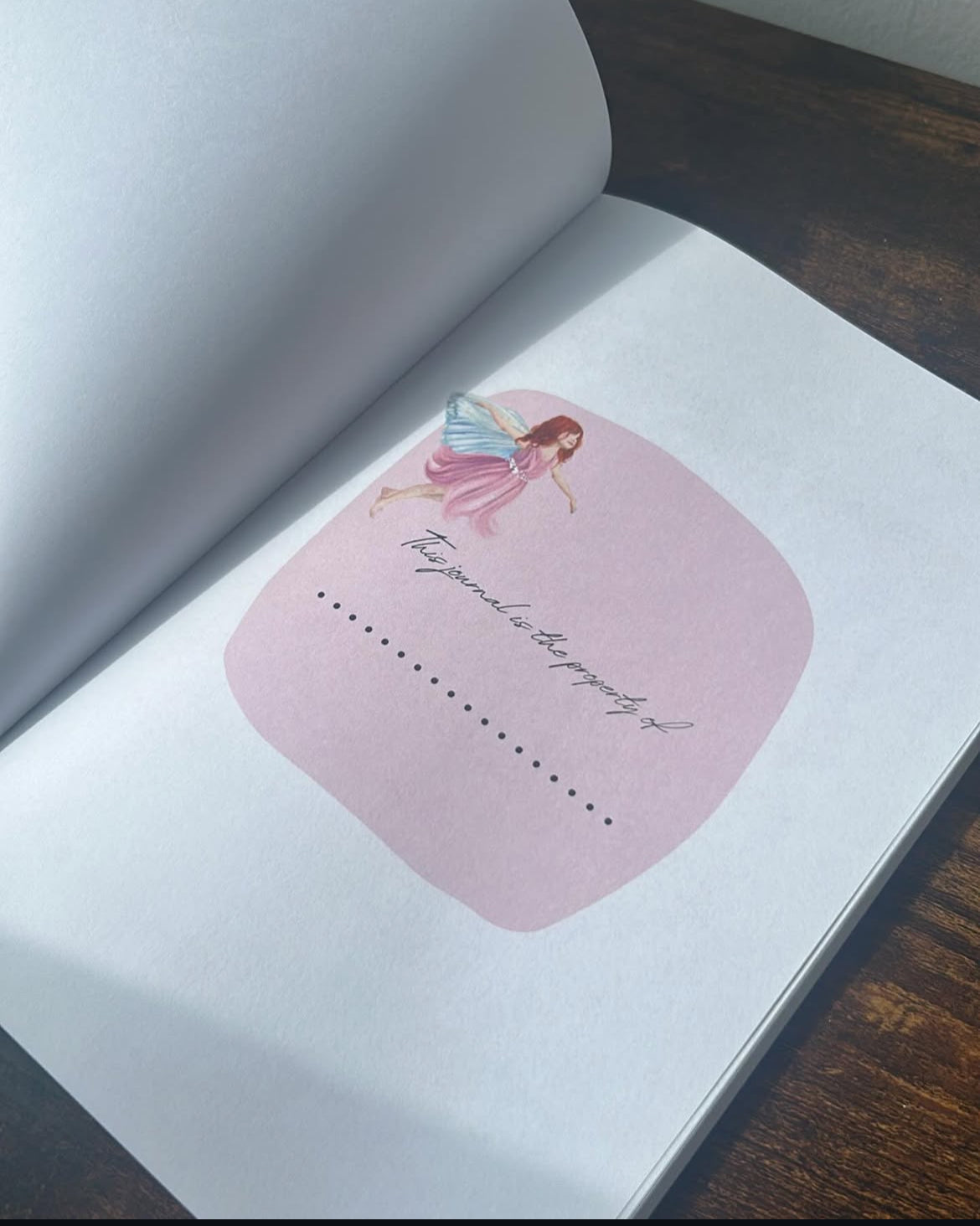 Girls fairy gratitude journal paperback